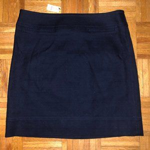 Navy Blue A-line skirt (10)